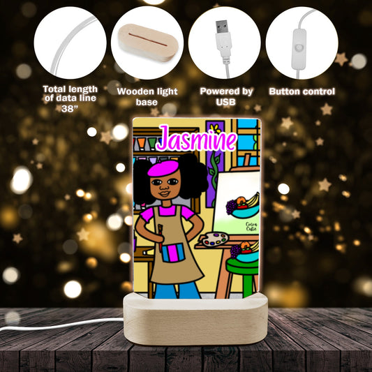 Cocoa Cutie Artist Display Night Light