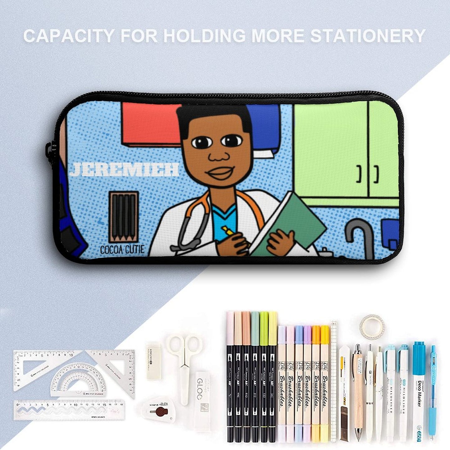 Cocoa Cutie Doctor Boy Three Piece Backpack Set