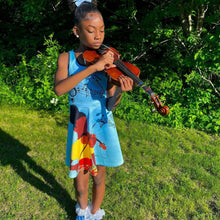 Load image into Gallery viewer, Cocoa Cutie Violinist Kid&#39;s Dress (PICK YOUR SKIN TONE)
