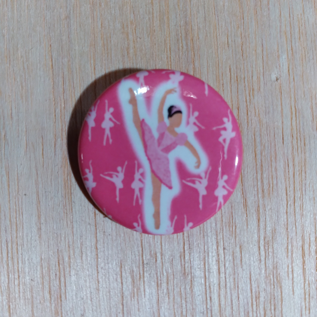 Cocoa Cutie Pink Ballerina Button Light Skin Tone