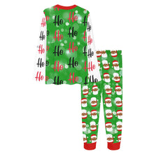 Load image into Gallery viewer, FAMILY MATCHING-Cocoa Cutie Christmas Santa Long Sleeve Pajamas-CAN BE PERSONALIZED
