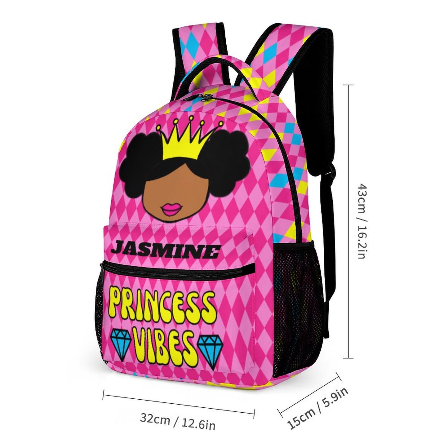 Cocoa Cutie Princess Vibes Three Piece Backpack Set