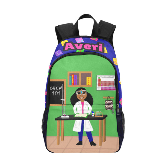 Cocoa Cutie Chemist Girl Backpack