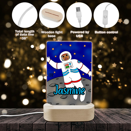Cocoa Cutie Astronaut Girl Display Night Light