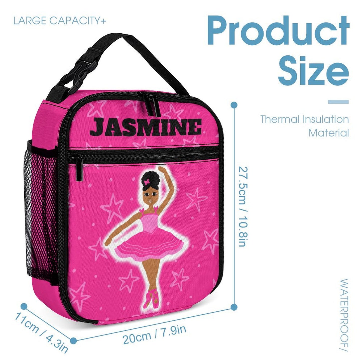 Cocoa Cutie Pink Dancer Three Piece Backpack Set