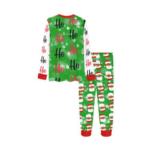 Load image into Gallery viewer, FAMILY MATCHING-Cocoa Cutie Christmas Santa Long Sleeve Pajamas-CAN BE PERSONALIZED
