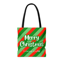 Load image into Gallery viewer, Cocoa Cutie Christmas Tree Boy Tote Bag

