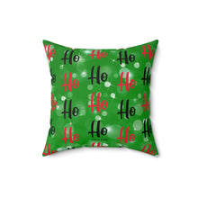 Load image into Gallery viewer, Cocoa Cutie Christmas Santa Faux Suede Square Pillow

