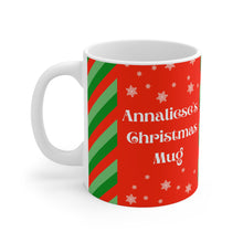 Load image into Gallery viewer, Cocoa Cutie Christmas Tree Girl Ceramic Mugs (11oz\15oz\20oz)
