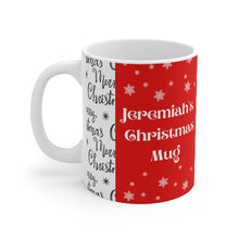 Load image into Gallery viewer, Cocoa Cutie Christmas Bow Tie Boy Ceramic Mugs (11oz\15oz\20oz) (PICK SKIN TONE)
