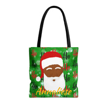 Load image into Gallery viewer, Cocoa Cutie Christmas Santa Tote Bag
