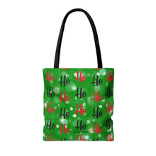 Load image into Gallery viewer, Cocoa Cutie Christmas Santa Tote Bag
