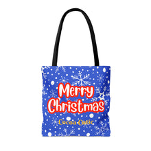 Load image into Gallery viewer, Cocoa Cutie Christmas Princess Tote Bag (PICK YOUR SKIN TONE)
