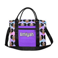 Load image into Gallery viewer, Cocoa Cutie Unicorns Multi-Pocket Large Capacity Travel/Duffel Bag(PICK SKIN TONE)
