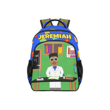 Load image into Gallery viewer, Cocoa Cutie Chemist Boy Multifunctional Backpack (PICK YOUR SKIN TONE)
