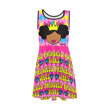 Load image into Gallery viewer, Cocoa Cutie Princess Vibes Kid&#39;s Dress (PICK YOUR SKIN TONE)
