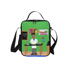 Load image into Gallery viewer, Cocoa Cutie Chemist Boy Lunch Bag (PICK YOUR SKIN TONE)

