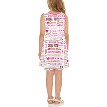 Load image into Gallery viewer, I Heart Cocoa Cutie Pink Kid&#39;s Dress
