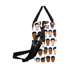Load image into Gallery viewer, Cocoa Cuties Bow Tie Boys Multi-Pocket Large Capacity Travel/Duffel Bag
