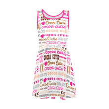 Load image into Gallery viewer, I Heart Cocoa Cutie Pink Kid&#39;s Dress
