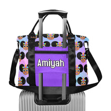 Load image into Gallery viewer, Cocoa Cutie Unicorns Multi-Pocket Large Capacity Travel/Duffel Bag(PICK SKIN TONE)
