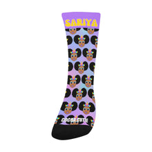 Load image into Gallery viewer, Cocoa Cutie Unicorn Magic Kid&#39;s Socks (PICK YOUR SKIN TONE.)
