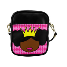 Load image into Gallery viewer, Cocoa Cutie Princess Vibes Faux Leather Purse (PICK YOUR SKIN TONE)
