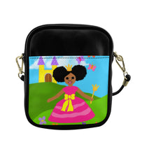 Load image into Gallery viewer, Cocoa Cutie Princess Faux Leather Purse (PICK YOUR SKIN TONE)
