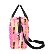 Load image into Gallery viewer, Cocoa Cutie Pink Mermaid Multi-Pocket Large Capacity Travel/Duffel Bag(PICK SKIN TONE)
