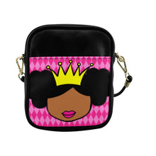 Load image into Gallery viewer, Cocoa Cutie Princess Vibes Faux Leather Purse (PICK YOUR SKIN TONE)
