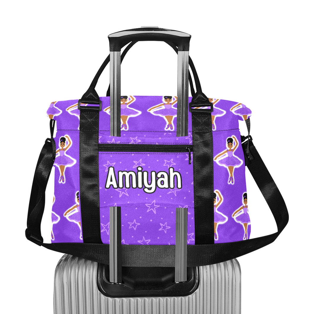 Cocoa Cutie Dancer Multi-Pocket Large Capacity Travel/Duffel Bag(PICK SKIN TONE)