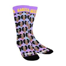Load image into Gallery viewer, Cocoa Cutie Unicorn Magic Kid&#39;s Socks (PICK YOUR SKIN TONE.)
