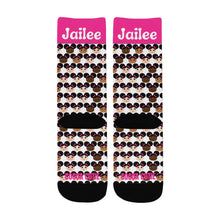 Load image into Gallery viewer, Cocoa Cuties Afro Puffs Kid&#39;s Socks
