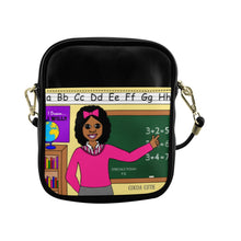 Load image into Gallery viewer, Cocoa Cutie Teacher Faux Leather Purse (PICK YOUR SKIN TONE)
