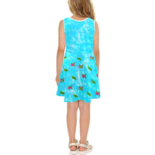 Load image into Gallery viewer, Cocoa Cutie Be A Mermaid and Friend Kid&#39;s Dress (PICK YOUR SKIN TONE)
