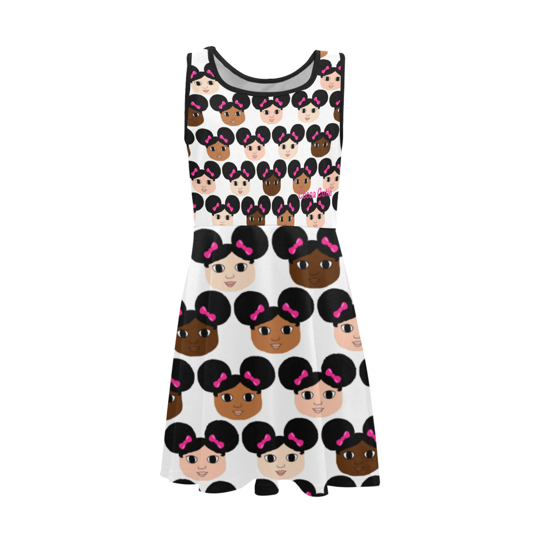 Cocoa Cuties Kid's Dress (Pink or Purple)