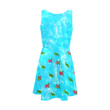Load image into Gallery viewer, Cocoa Cutie Be A Mermaid and Friend Kid&#39;s Sleeveless Dress(PICK SKIN TONE)
