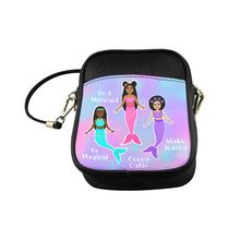 Load image into Gallery viewer, Cocoa Cutie Mermaids Faux Leather Purse
