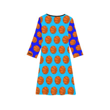 Load image into Gallery viewer, Cocoa Cutie Active Cutie Basketball Girls&#39; Long Sleeve Dress (PICK SKIN TONE)
