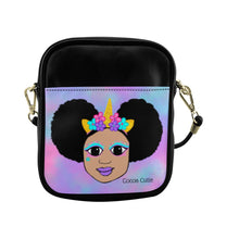 Load image into Gallery viewer, Cocoa Cutie Unicorn Magic Faux Leather Purse (PICK YOUR SKIN TONE)
