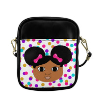 Load image into Gallery viewer, Cocoa Cutie I Am Afro Puffs Faux Leather Purse (PICK YOUR SKIN TONE)
