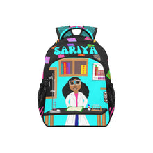 Load image into Gallery viewer, Cocoa Cutie Chemist Girl Multifunctional Backpack (PICK YOUR SKIN TONE)

