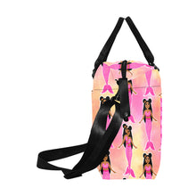 Load image into Gallery viewer, Cocoa Cutie Pink Mermaid Multi-Pocket Large Capacity Travel/Duffel Bag(PICK SKIN TONE)
