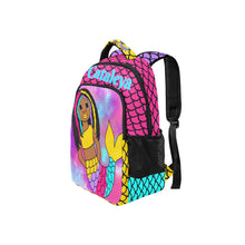 Load image into Gallery viewer, Cocoa Cutie Be A Mermaid LOCS Multifunctional Backpack (PICK YOUR SKIN TONE)
