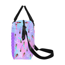 Load image into Gallery viewer, Cocoa Cutie Mermaids Multi-Pocket Large Capacity Travel/Duffel Bag
