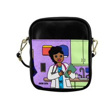 Load image into Gallery viewer, Doctor Cocoa Cutie Faux Leather Purse (PICK YOUR SKIN TONE)

