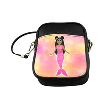 Load image into Gallery viewer, Cocoa Cutie Pink Mermaid Faux Leather Purse (PICK YOUR SKIN TONE)
