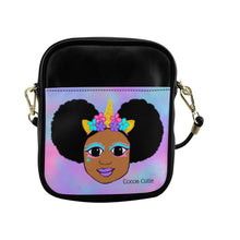 Load image into Gallery viewer, Cocoa Cutie Unicorn Magic Faux Leather Purse (PICK YOUR SKIN TONE)
