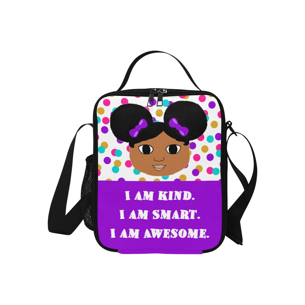 Cocoa Cutie I AM Girl Lunch Bag (PICK YOUR SKIN TONE)