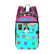 Load image into Gallery viewer, Cocoa Cutie Chemist Girl Large Capacity Backpack (PICK YOUR SKIN TONE)
